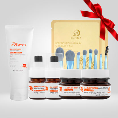 PACK SEA BUCKTHORN BRIGHTENING + SET DE BROCHAS